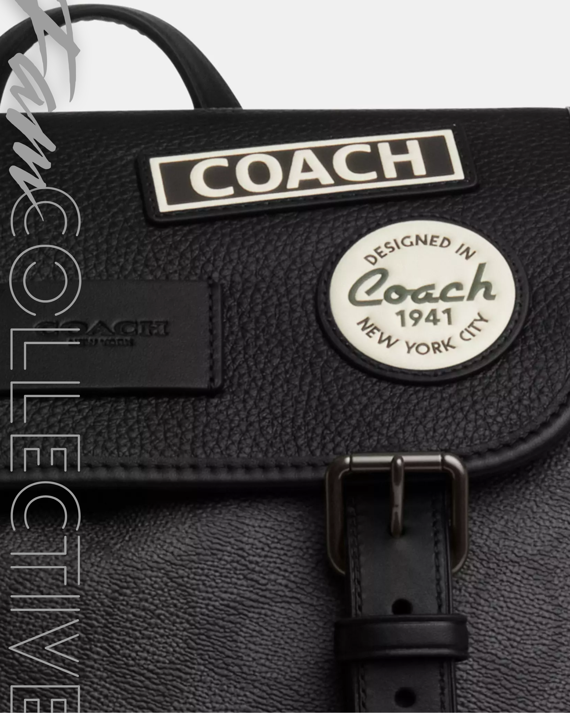 Sprint Backpack in Signature Canvas with Patches