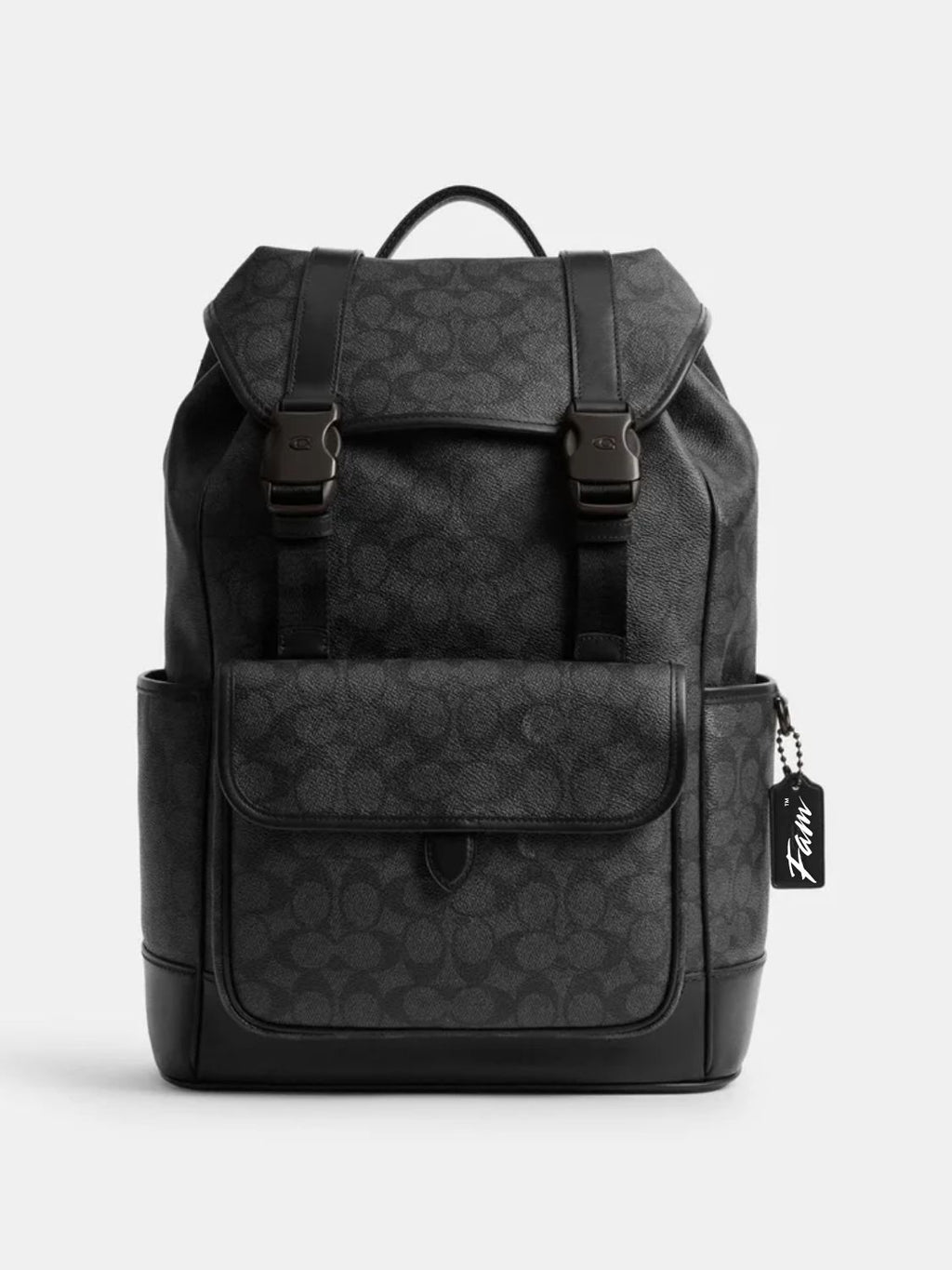 COACH League Flap Backpack in Signature Canvas