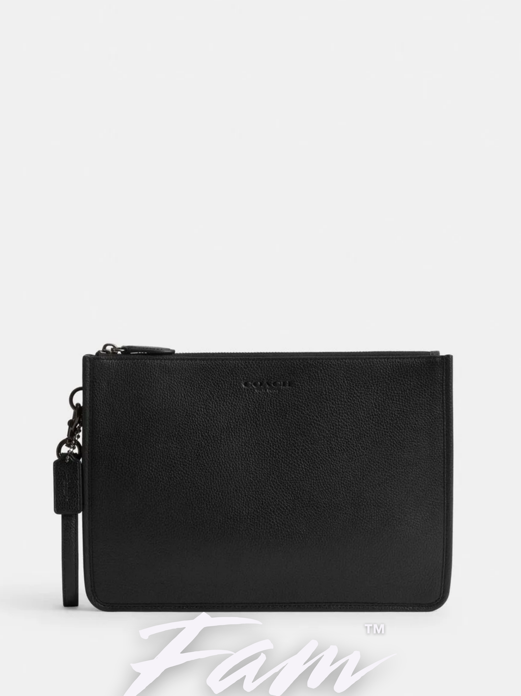 Charter Pouch in Polished Pebble Leather