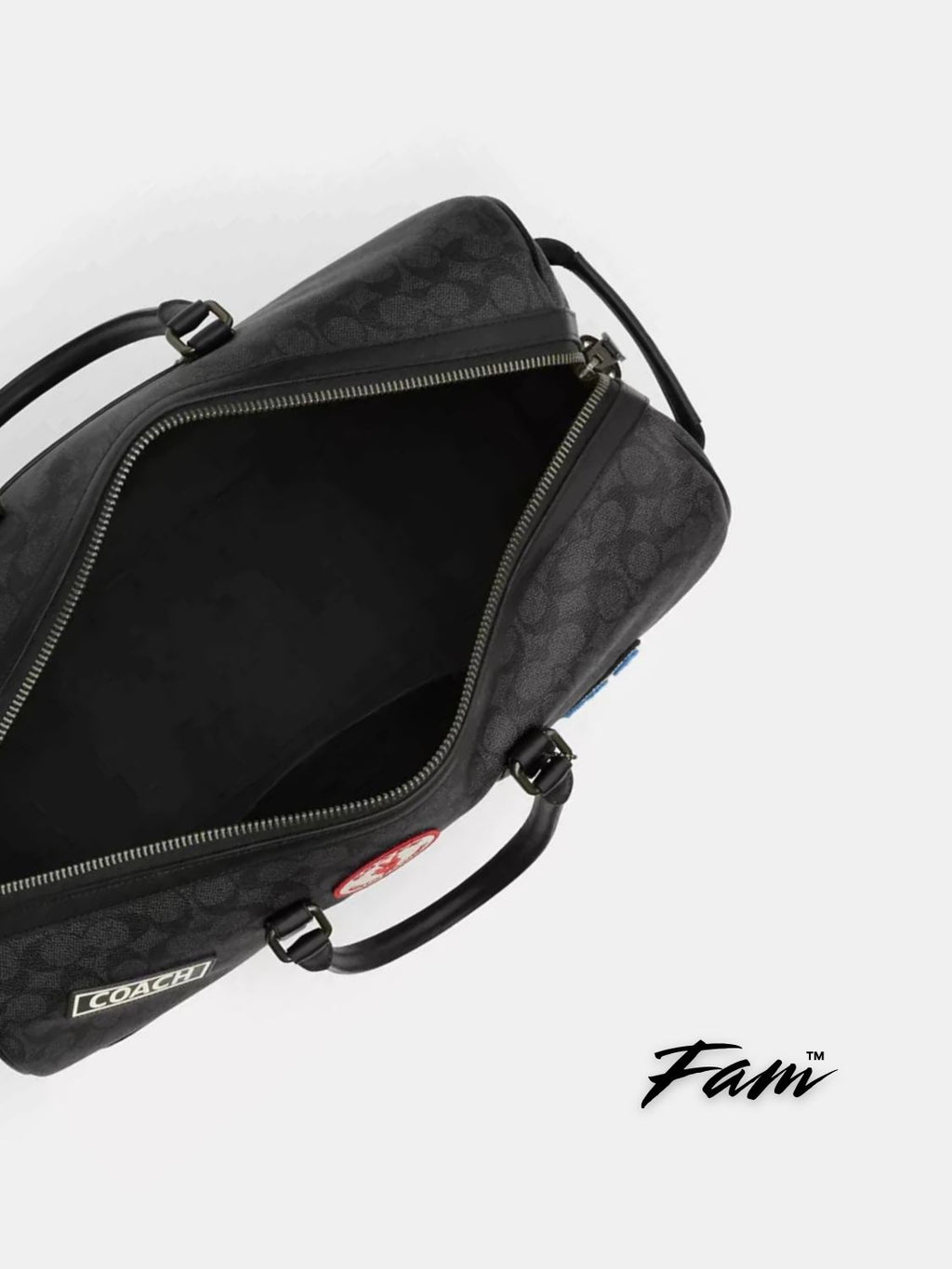 COACH Venturer Crossbody 27 in Signature Canvas with Patches