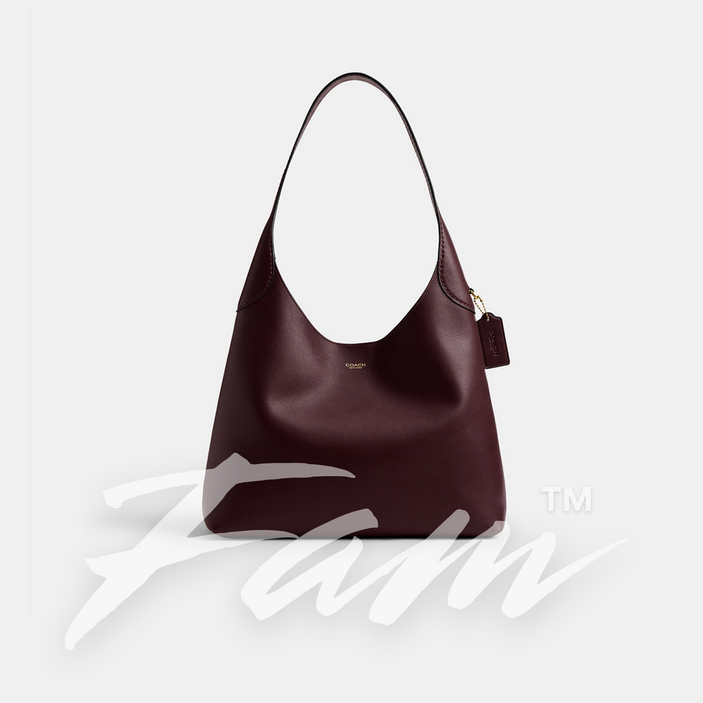 COACH Brooklyn Shoulder Bag 34 in Merlot