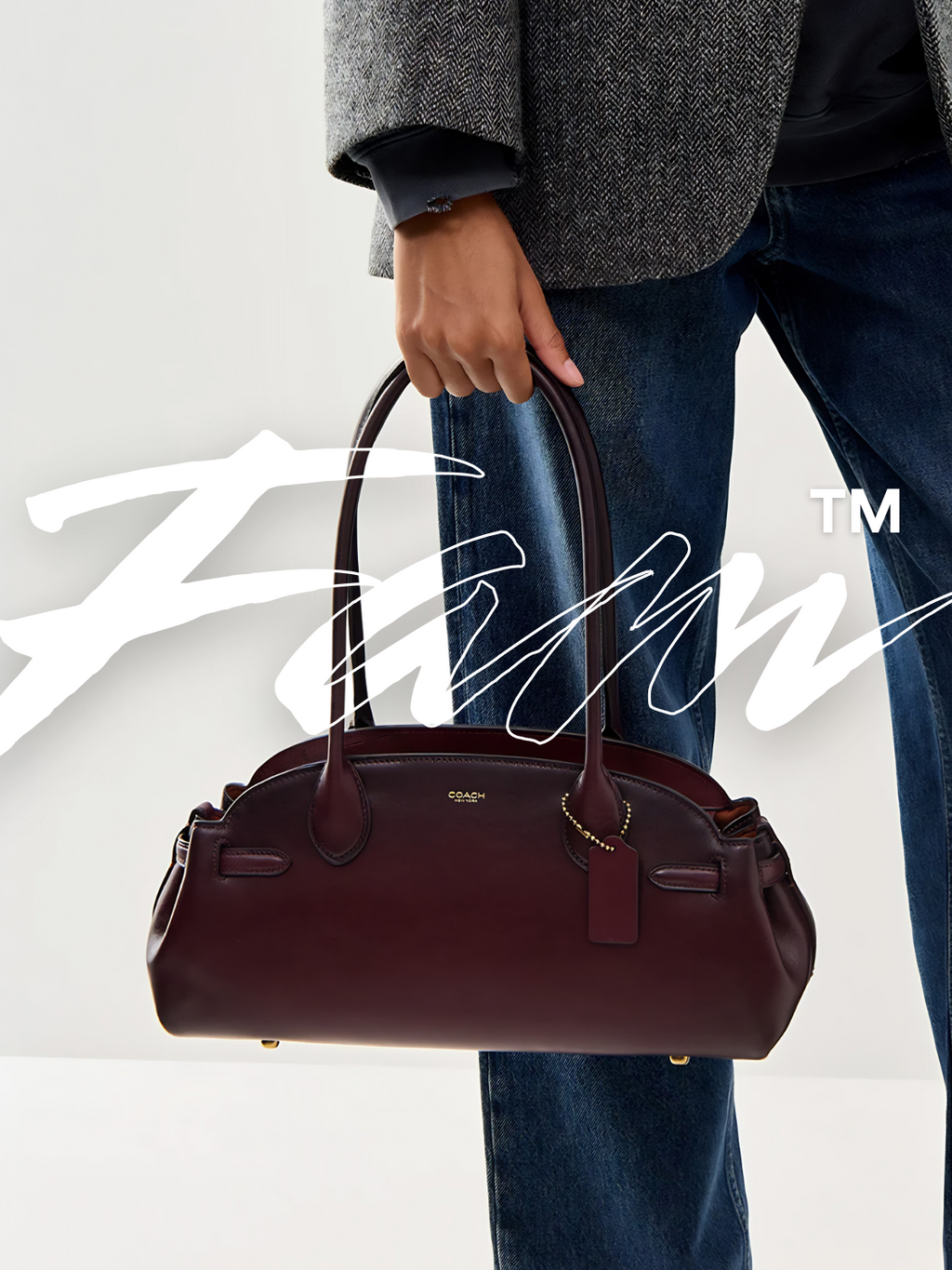COACH Merlot Empire Carryall Bag 34