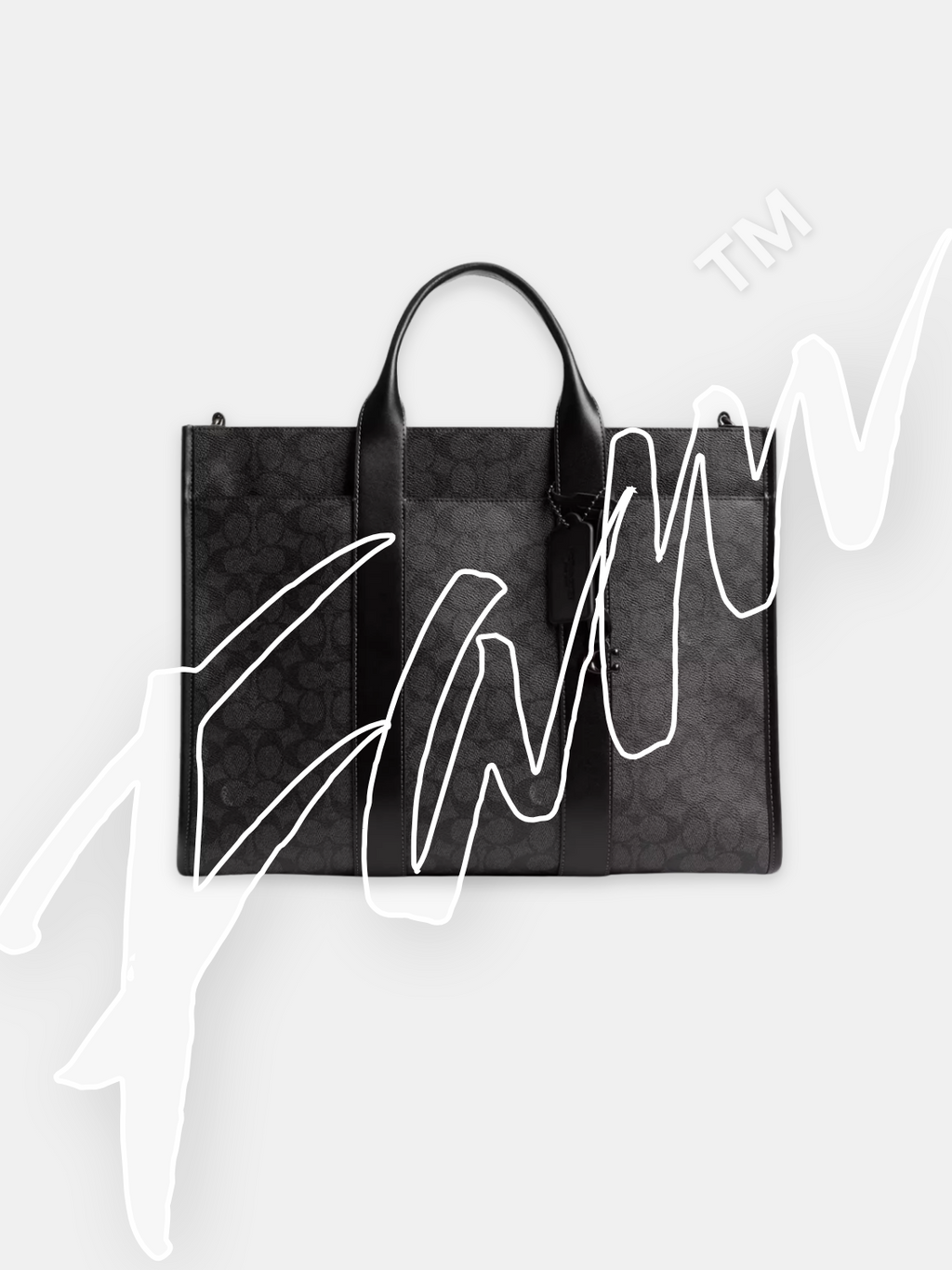 COACH Wesley Tote in Signature Canvas