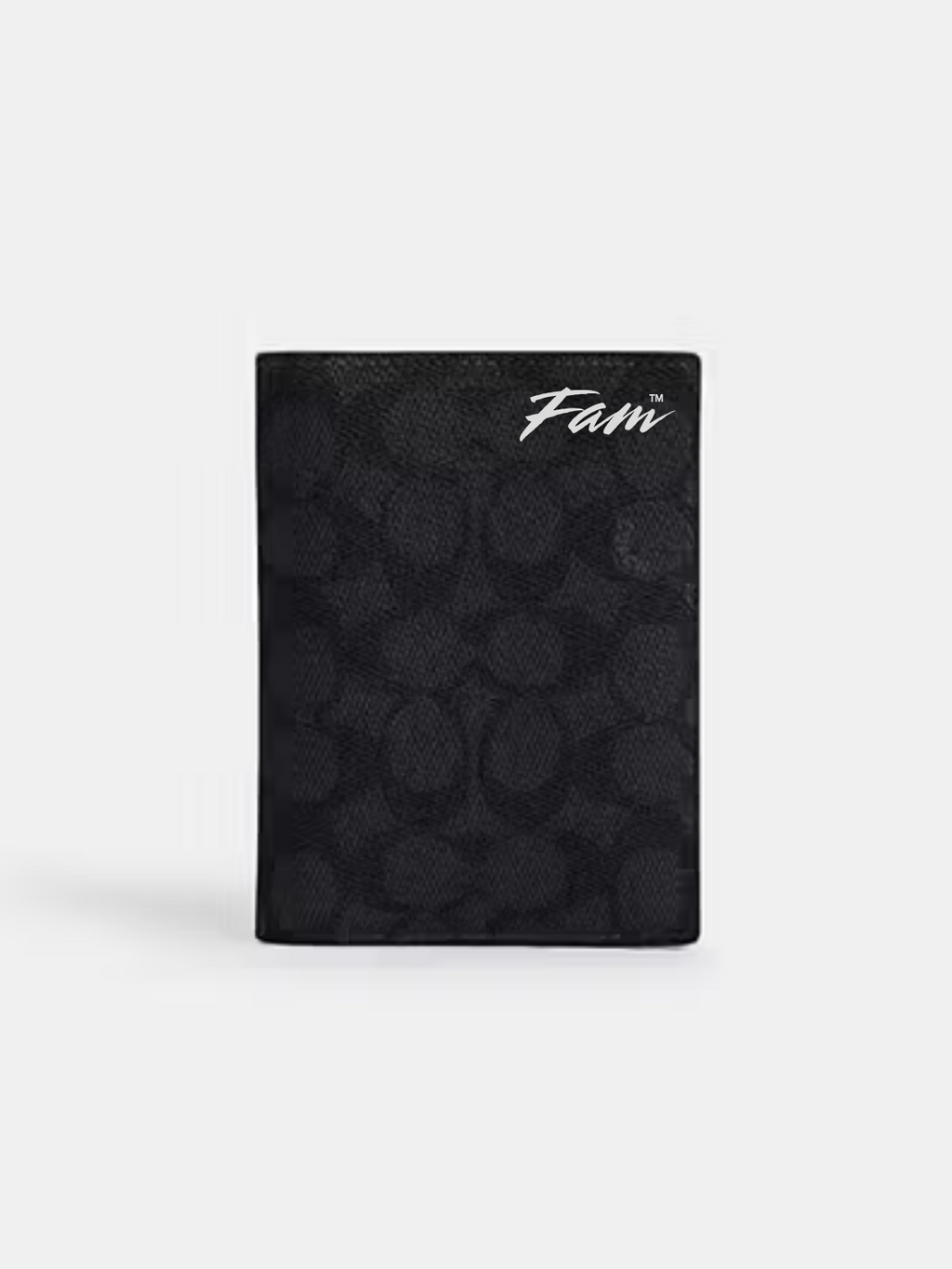 COACH Passport Holder in Signature Canvas