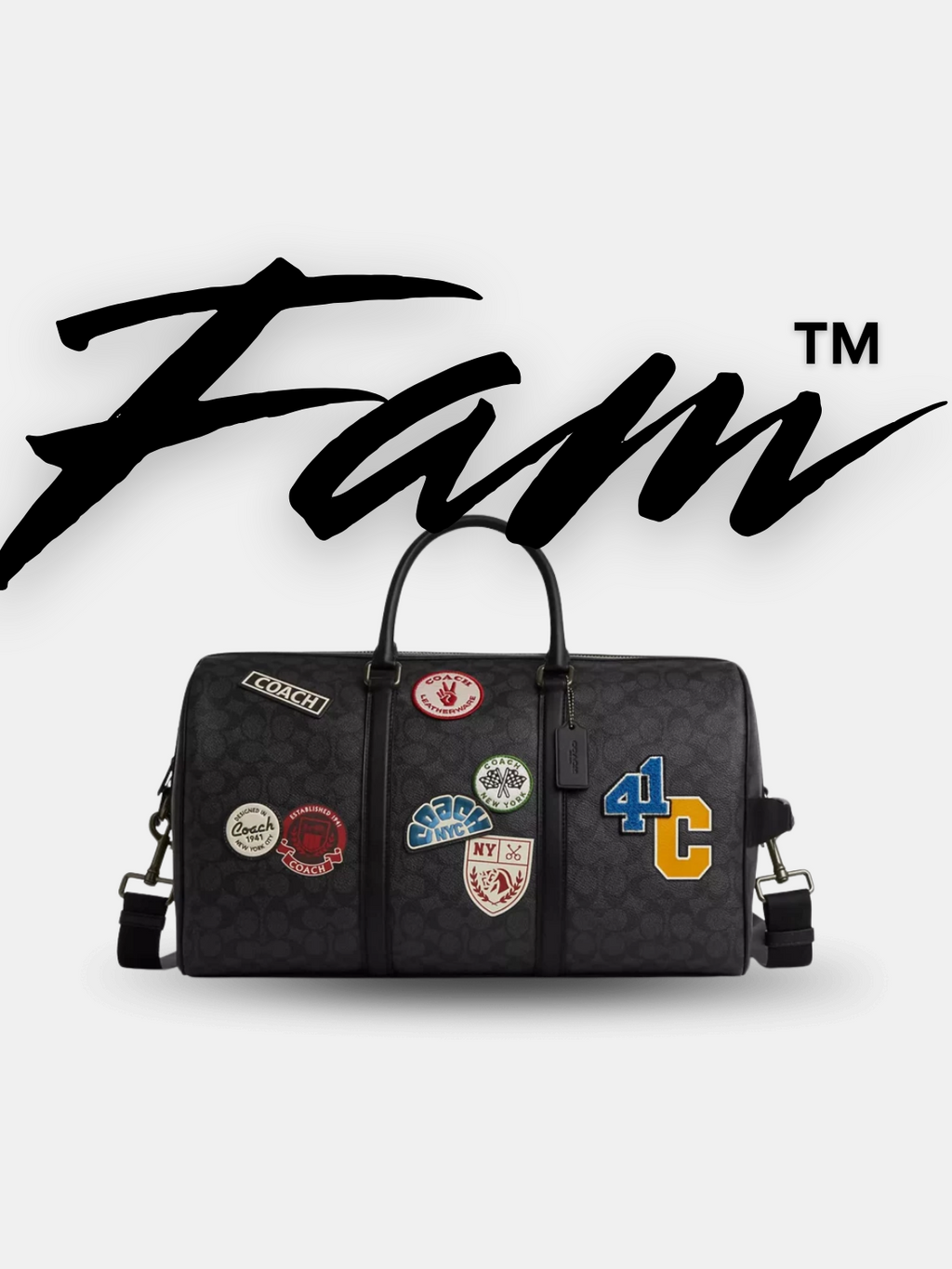 COACH Venturer Crossbody 27 in Signature Canvas with Patches